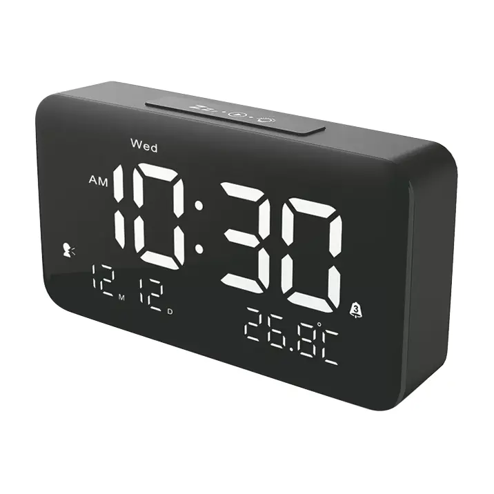 Ceas cu alarmă vorbitor, reîncărcabil, cu control vocal de 6 inchi